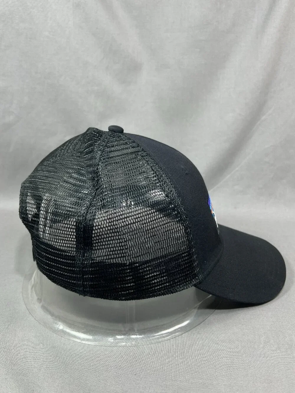 Patagonia P6 Trucker Hat Snapback Black Mesh Hiking Outdoor Adjustable Mens Cap